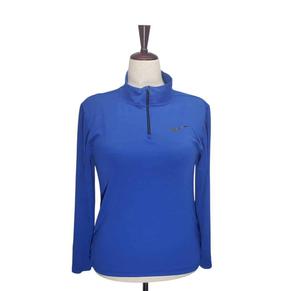 Nike Dri‑FIT Academy Blue Training Top Men’s Small Athletic Performance Shirt